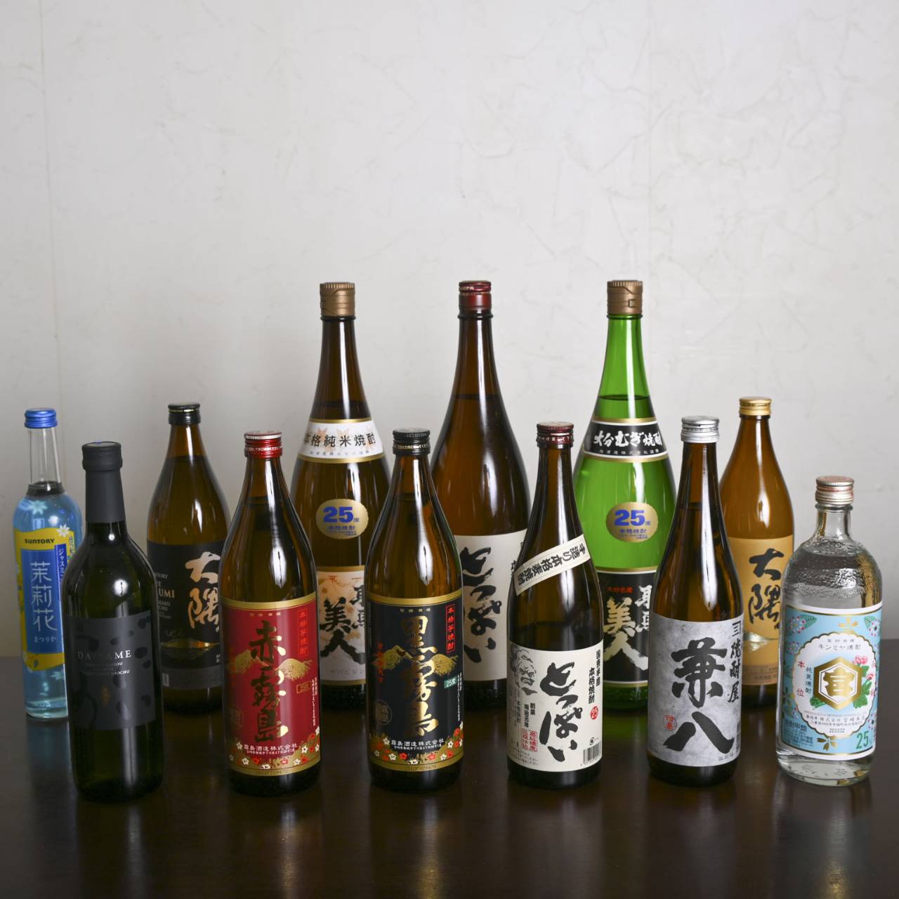 豊富なお酒